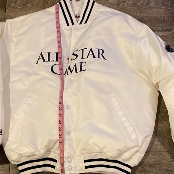 MLB ALL STAR GAME JACKET 2008 MEN XL NWT NY YANKEES Satin MLB BASEBALL - Picture 10 of 12